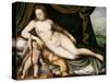 Venus and Cupid-Frans Floris the Elder-Stretched Canvas