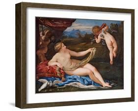 Venus and Cupid-Carlo Maratta-Framed Giclee Print