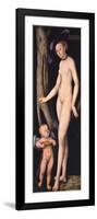 Venus and Cupid-Lucas Cranach the Elder-Framed Giclee Print