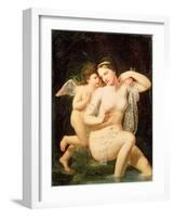 Venus and Cupid-N. De Courtaille-Framed Giclee Print
