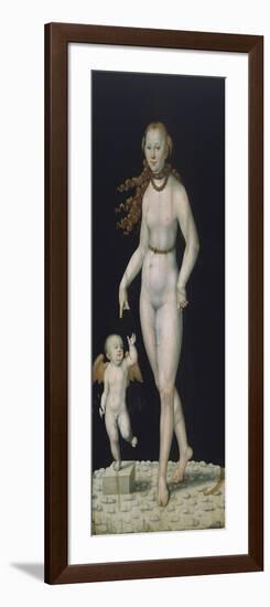 Venus and Cupid-Lucas the Younger Cranach-Framed Giclee Print