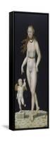Venus and Cupid-Lucas the Younger Cranach-Framed Stretched Canvas