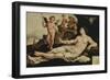 Venus and Cupid-Maerten Van Heemskerk-Framed Giclee Print