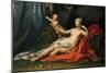 Venus and Cupid-Jacopo Amigoni-Mounted Giclee Print