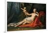 Venus and Cupid-Jacopo Amigoni-Framed Giclee Print