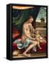 Venus and Cupid-Georg Pencz-Framed Stretched Canvas