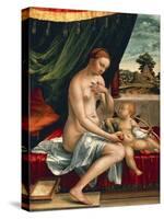 Venus and Cupid-Georg Pencz-Stretched Canvas