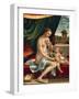 Venus and Cupid-Georg Pencz-Framed Giclee Print