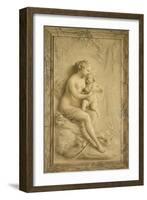 Venus and Cupid-Piat-Joseph Sauvage-Framed Giclee Print