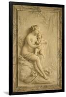 Venus and Cupid-Piat-Joseph Sauvage-Framed Giclee Print