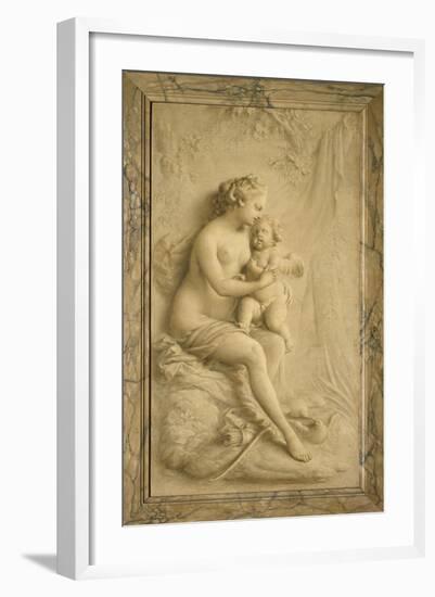 Venus and Cupid-Piat-Joseph Sauvage-Framed Giclee Print