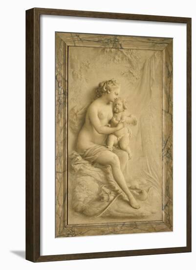 Venus and Cupid-Piat-Joseph Sauvage-Framed Giclee Print