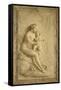 Venus and Cupid-Piat-Joseph Sauvage-Framed Stretched Canvas