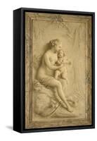 Venus and Cupid-Piat-Joseph Sauvage-Framed Stretched Canvas