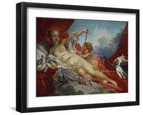 Venus and Cupid-Francois Boucher-Framed Giclee Print