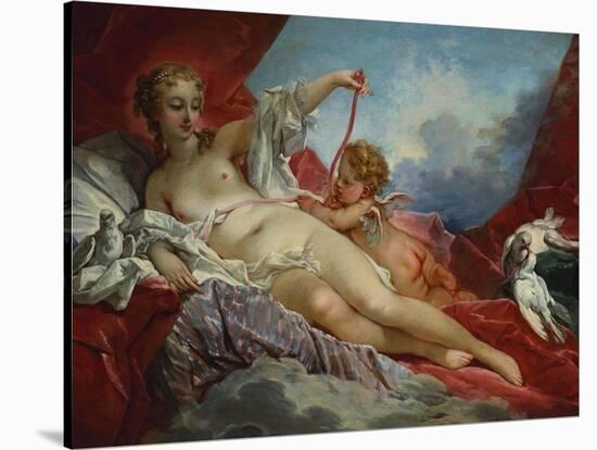 Venus and Cupid-Francois Boucher-Stretched Canvas