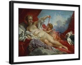 Venus and Cupid-Francois Boucher-Framed Giclee Print