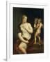 Venus and Cupido. Ca. 1606-11-Peter Paul Rubens-Framed Giclee Print