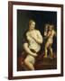 Venus and Cupido. Ca. 1606-11-Peter Paul Rubens-Framed Giclee Print