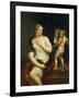 Venus and Cupido. Ca. 1606-11-Peter Paul Rubens-Framed Giclee Print