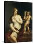 Venus and Cupido. Ca. 1606-11-Peter Paul Rubens-Stretched Canvas
