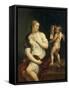 Venus and Cupido. Ca. 1606-11-Peter Paul Rubens-Framed Stretched Canvas