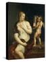 Venus and Cupido. Ca. 1606-11-Peter Paul Rubens-Stretched Canvas