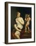 Venus and Cupido. Ca. 1606-11-Peter Paul Rubens-Framed Giclee Print