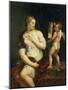 Venus and Cupido. Ca. 1606-11-Peter Paul Rubens-Mounted Giclee Print