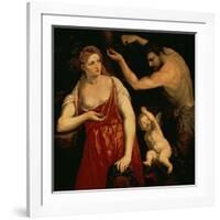 Venus and Mars, 1550S-Paris Bordone-Framed Giclee Print