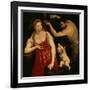 Venus and Mars, 1550S-Paris Bordone-Framed Giclee Print