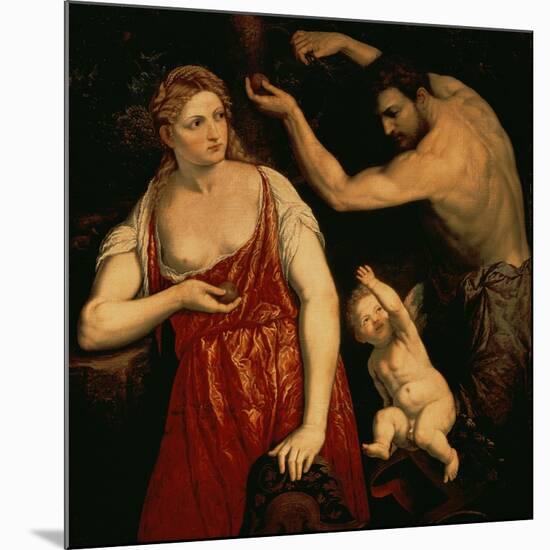 Venus and Mars, 1550S-Paris Bordone-Mounted Giclee Print