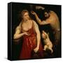 Venus and Mars, 1550S-Paris Bordone-Framed Stretched Canvas