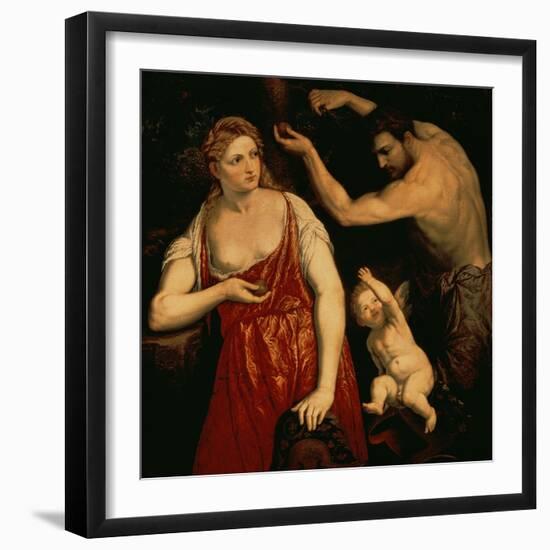 Venus and Mars, 1550S-Paris Bordone-Framed Giclee Print