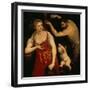 Venus and Mars, 1550S-Paris Bordone-Framed Giclee Print