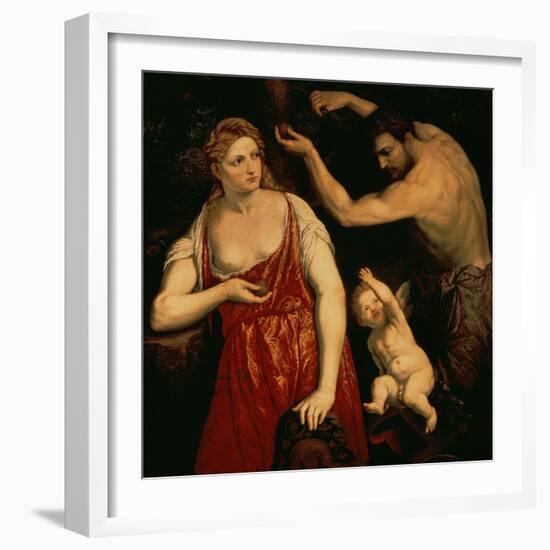 Venus and Mars, 1550S-Paris Bordone-Framed Giclee Print