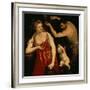Venus and Mars, 1550S-Paris Bordone-Framed Giclee Print