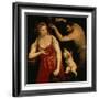 Venus and Mars, 1550S-Paris Bordone-Framed Giclee Print