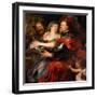 Venus and Mars, 1622-1625 (Oil on Canvas)-Peter Paul Rubens-Framed Giclee Print