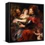 Venus and Mars, 1622-1625 (Oil on Canvas)-Peter Paul Rubens-Framed Stretched Canvas