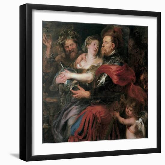 Venus and Mars, 1632-1636-Peter Paul Rubens-Framed Giclee Print