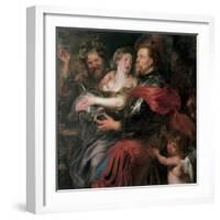 Venus and Mars, 1632-1636-Peter Paul Rubens-Framed Giclee Print