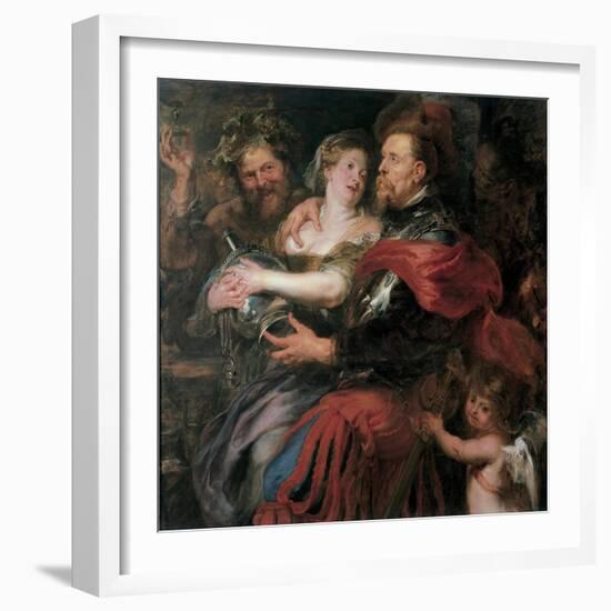 Venus and Mars, 1632-1636-Peter Paul Rubens-Framed Giclee Print