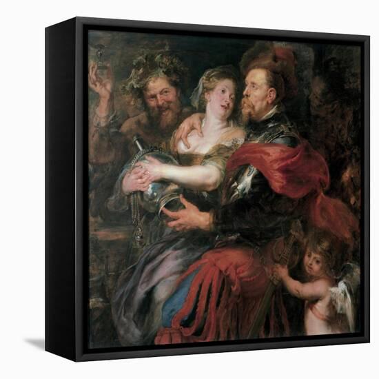 Venus and Mars, 1632-1636-Peter Paul Rubens-Framed Stretched Canvas