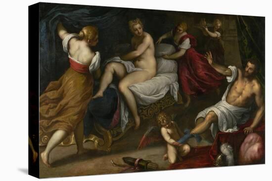Venus and Mars, c.1605-9-Palma Il Giovane-Stretched Canvas
