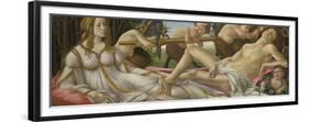 Venus and Mars, Ca 1485-Sandro Botticelli-Framed Premium Giclee Print