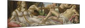 Venus and Mars, Ca 1485-Sandro Botticelli-Mounted Giclee Print