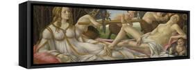 Venus and Mars, Ca 1485-Sandro Botticelli-Framed Stretched Canvas