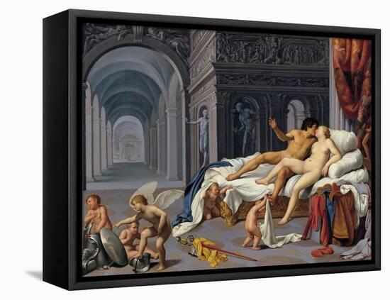 Venus and Mars. Ca. 1600-Carlo Saraceni-Framed Stretched Canvas