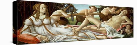 Venus and Mars, circa 1485-Sandro Botticelli-Stretched Canvas